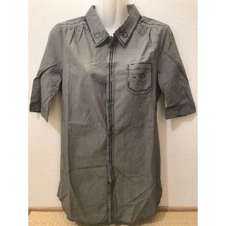 ディーゼル(DIESEL)の【美品】ディーゼル　ブラックゴールド　シャツ(シャツ/ブラウス(半袖/袖なし))