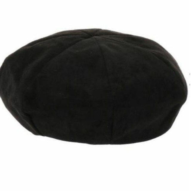 WEGO(ウィゴー)のブラック　ベレー帽　アイドル レディースの帽子(ハンチング/ベレー帽)の商品写真