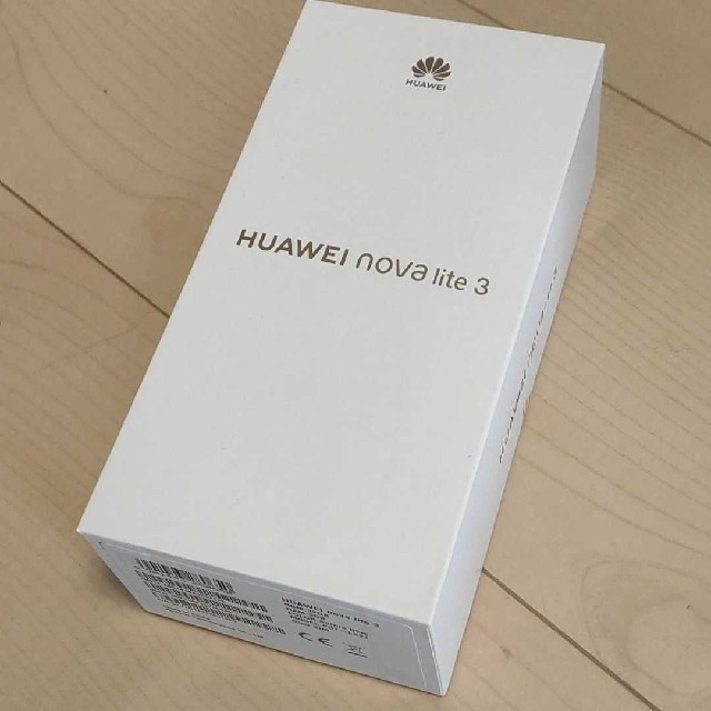 Huawei nova lite 3　SIMフリー　オーロラブルー