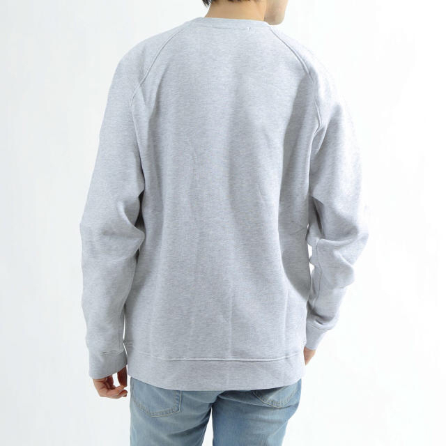 MSGM(エムエスジイエム)のMSGM メンズ トレーナー ペイントロゴ MM104 Sサイズ GRAY メンズのトップス(スウェット)の商品写真