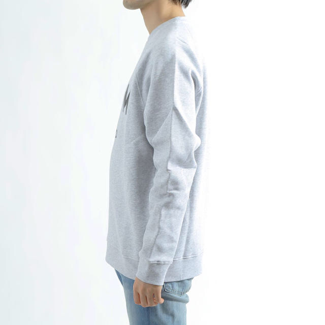 MSGM(エムエスジイエム)のMSGM メンズ トレーナー ペイントロゴ MM104 Sサイズ GRAY メンズのトップス(スウェット)の商品写真