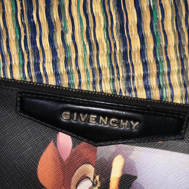 GIVENCHY(ジバンシィ)のGIVENCHY バンビ柄 クラッチバッグ　初期モデル メンズのバッグ(セカンドバッグ/クラッチバッグ)の商品写真