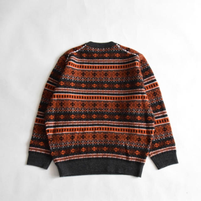 19AW kolor PATCHWORK FAIR ISLE SWEATER19wcm-n07304