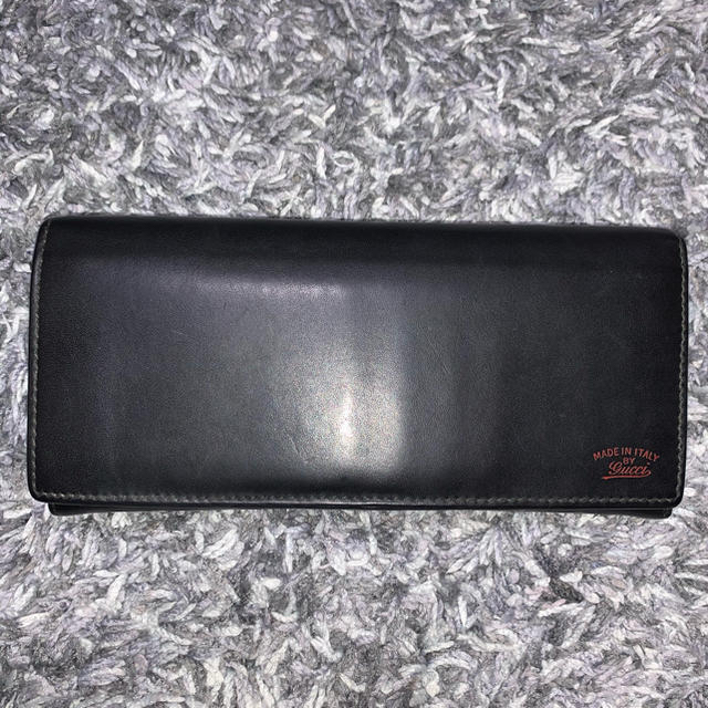 Gucci(グッチ)の希少 GUCCI 長財布 黒 赤 ツートンカラー箱付き メンズのファッション小物(長財布)の商品写真