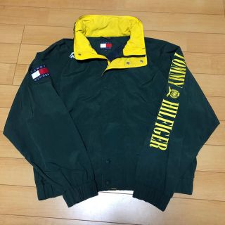 TOMMY HILFIGER(ナイロンジャケット ・ グリーン・カーキ/緑色 TOMMY HILFIGER(ナイロンジャケット ・ グリーン・カーキ/緑色