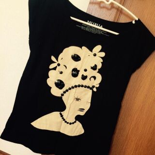 ムルーア(MURUA)のMURUA プリントTシャツ(Tシャツ(半袖/袖なし))