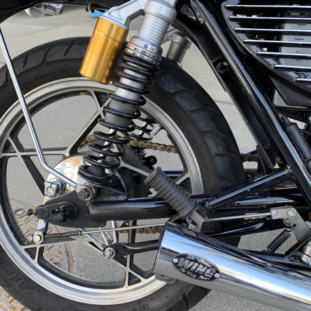 最高級 GS400 1 NEWウイング管 メガホンタイプ CBX400FGSX400Eザリゴキ