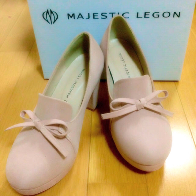 MAJESTIC LEGON(マジェスティックレゴン)の♡*゜11月1日♡ちびうさ様おとり置き レディースの靴/シューズ(ハイヒール/パンプス)の商品写真