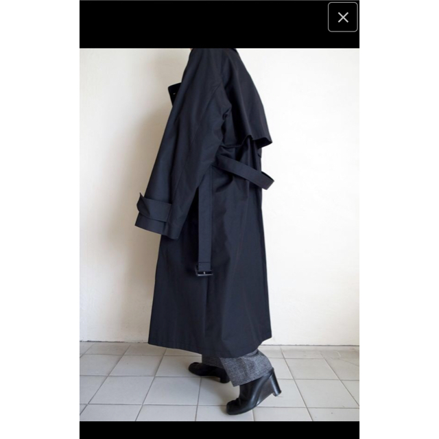 19aw stein LAY OVERSIZED OVERLAP COAT メンズのジャケット/アウター(トレンチコート)の商品写真