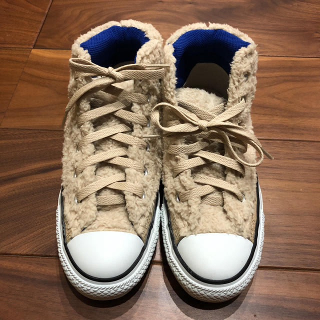 スニーカーconverse コンバースオールスターstreet fleece mid