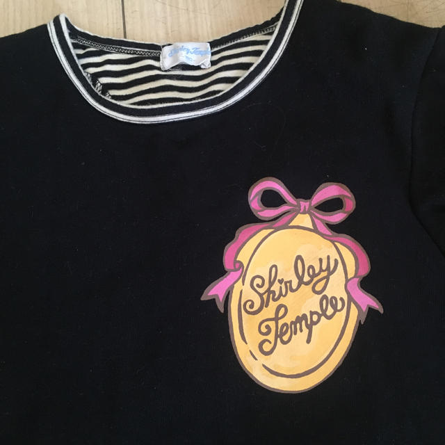 Shirley Temple(シャーリーテンプル)のシャーリーテンプル 160 重ね着風 トレーナー カットソー キッズ/ベビー/マタニティのキッズ服女の子用(90cm~)(Tシャツ/カットソー)の商品写真