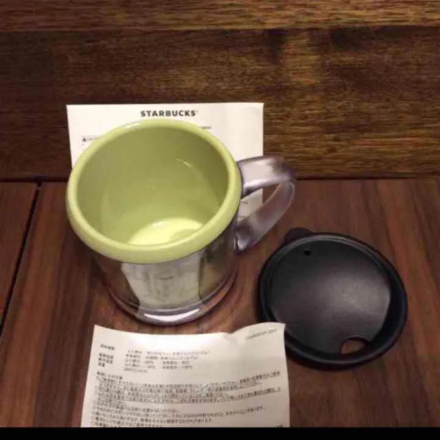 Starbucks Coffee(スターバックスコーヒー)のスターバックス  限定デスクトップマグ  グリーン  starbucks インテリア/住まい/日用品のキッチン/食器(タンブラー)の商品写真