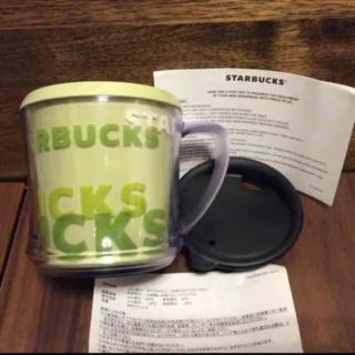 スターバックスコーヒー(Starbucks Coffee)のスターバックス  限定デスクトップマグ  グリーン  starbucks(タンブラー)