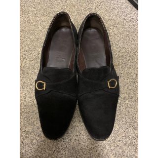 パラブーツ(Paraboot)のpolpetta ポルペッタ　ブラックスエード ローファー　ビット　ストラップ(ドレス/ビジネス)