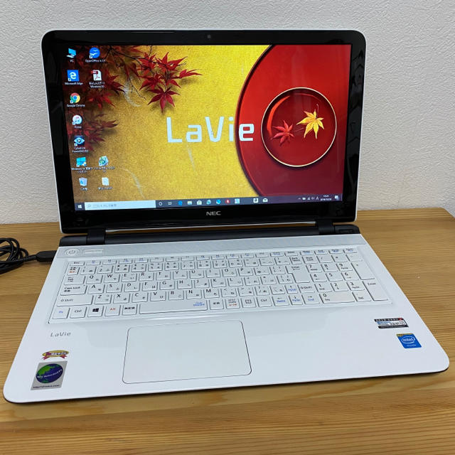 NEC(エヌイーシー)の【どんちゃん様専用】Win10/NEC PC-LS150TSW/HDD500GB スマホ/家電/カメラのPC/タブレット(ノートPC)の商品写真