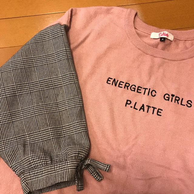 PINK-latte(ピンクラテ)のピンクラテ3枚160～165美品 キッズ/ベビー/マタニティのキッズ服女の子用(90cm~)(ニット)の商品写真