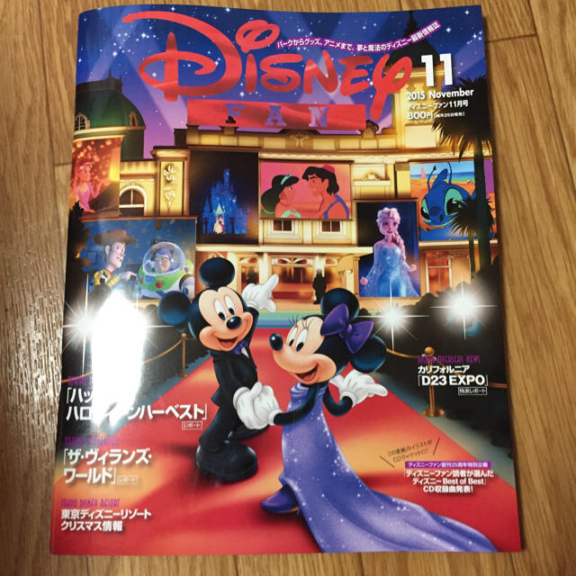 Disney(ディズニー)のディズニーファン☆11月号 エンタメ/ホビーの雑誌(アート/エンタメ/ホビー)の商品写真