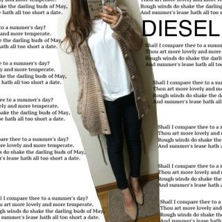 ディーゼル(DIESEL)のディーゼル ニットガウン(ニット/セーター)