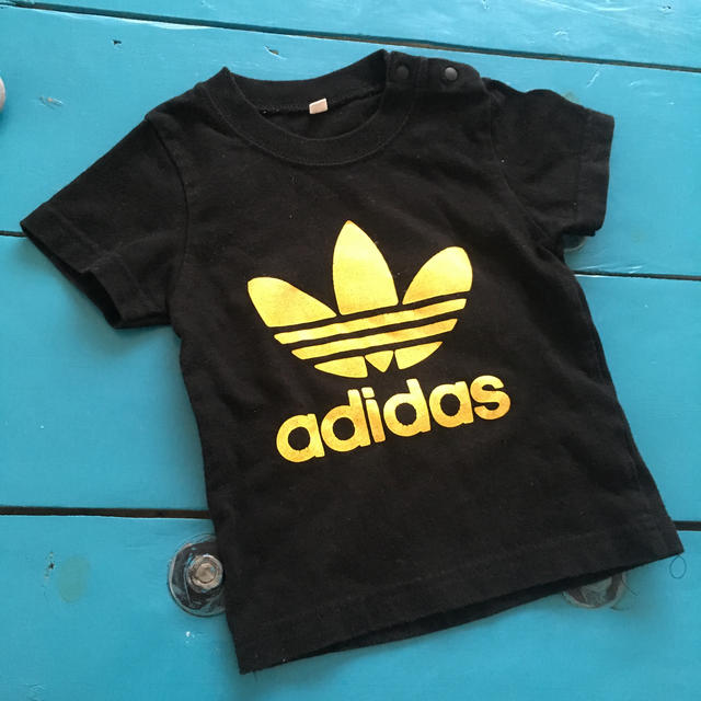 adidas(アディダス)のadidas ベビーTシャツ 80 キッズ/ベビー/マタニティのベビー服(~85cm)(Ｔシャツ)の商品写真