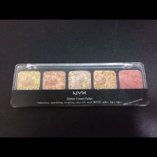 エヌワイエックス(NYX)のNYX グリッタークリームパレット アイシャドウ(アイシャドウ)