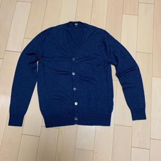 ユニクロ(UNIQLO)のエクストラファインメリノＶネックカーディガン(カーディガン)