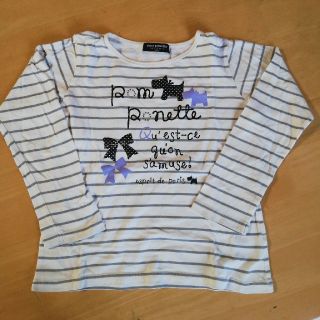 ポンポネット(pom ponette)のpom  ponette トップス130cm (Tシャツ/カットソー)