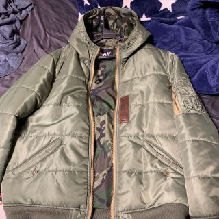 ショット(schott)のSTUSSY  Schott　ma1(ミリタリージャケット)