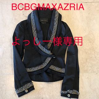 ビーシービージーマックスアズリア(BCBGMAXAZRIA)のよっしー様専用　2点　断捨離セール　新品　　BCBG カシュクール　ジャケット　(テーラードジャケット)