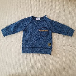 ベビーギャップ(babyGAP)のひとのり様専用！  70～80size  裏起毛ニットトレーナー(トレーナー)