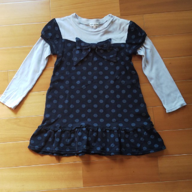 ニッセン(ニッセン)のnissen130センチワンピース キッズ/ベビー/マタニティのキッズ服女の子用(90cm~)(ワンピース)の商品写真