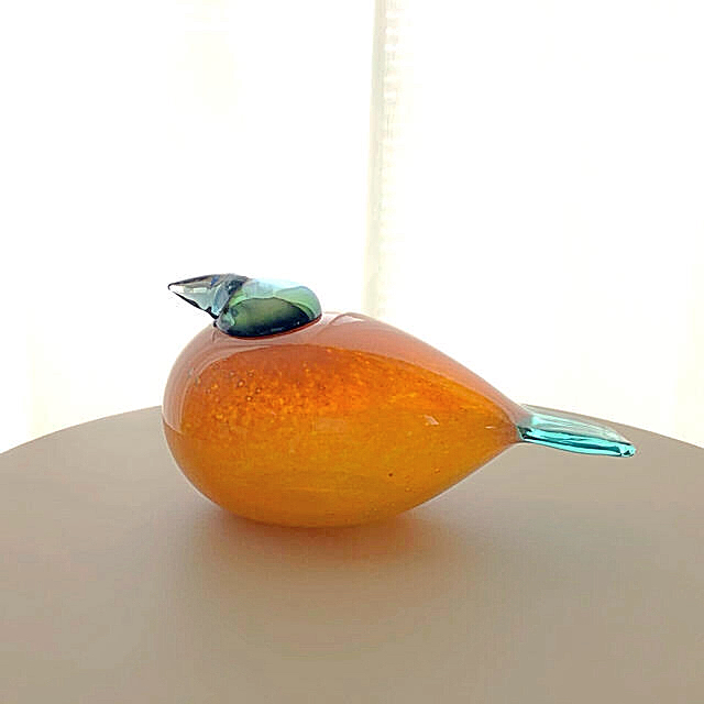 iittala(イッタラ)のMountain Bird 2005年 Oiva Toikka バード 箱なし インテリア/住まい/日用品のインテリア小物(置物)の商品写真