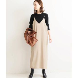 イエナ(IENA)の新品IENA T/W メランジキャミワンピース (ロングワンピース/マキシワンピース)