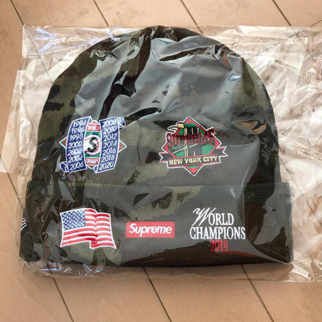 Supreme NEWERA Championship Beanie Camo