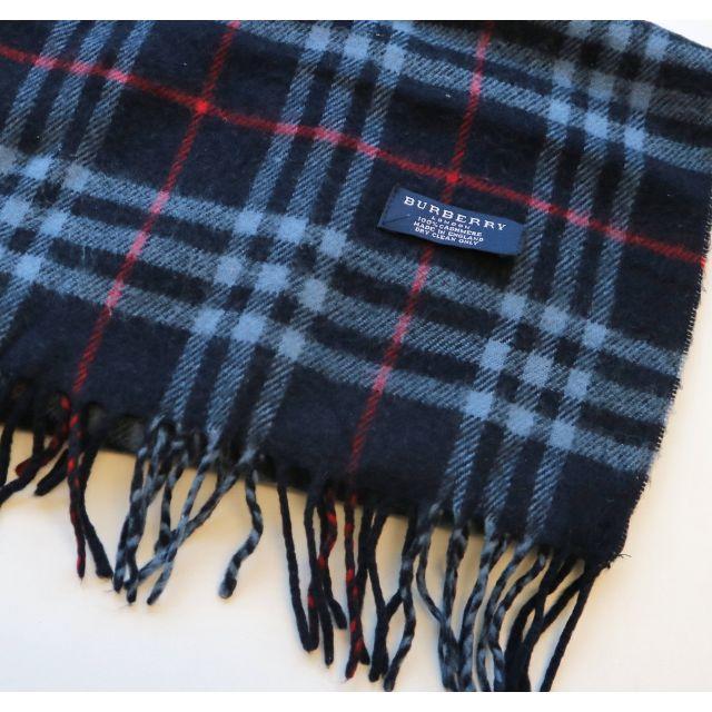 BURBERRY(バーバリー)のバーバリーマフラー カシミア100% 訳あり BM00149 レディースのファッション小物(マフラー/ショール)の商品写真