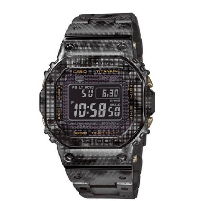 超大特価 G-SHOCK - 【限定モデル】新品 タグ付 GMW-B5000TCM-1JR カモフラ チタン 腕時計(デジタル)