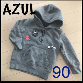 アズールバイマウジー(AZUL by moussy)のアズール  90. パーカー　トップス  シンプル　スウェット(Tシャツ/カットソー)