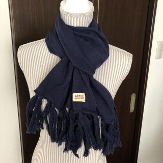 エーグル(AIGLE)の美品エーグルフリンジマフラー☆(マフラー/ショール)