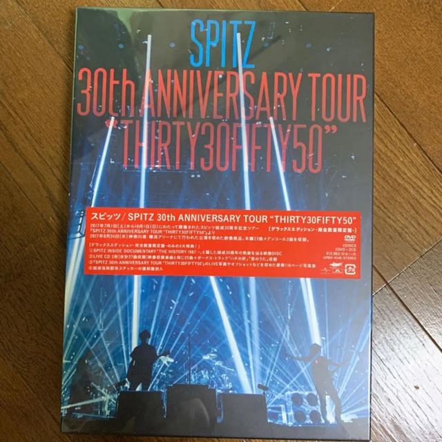 【入手困難】SPITZ 30th ANNIVERSARY TOUR  DVD エンタメ/ホビーのDVD/ブルーレイ(ミュージック)の商品写真