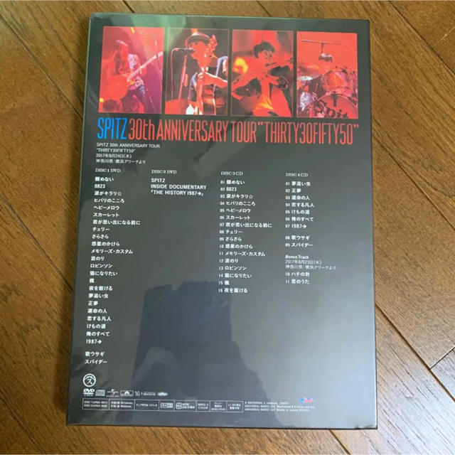 【入手困難】SPITZ 30th ANNIVERSARY TOUR  DVD エンタメ/ホビーのDVD/ブルーレイ(ミュージック)の商品写真