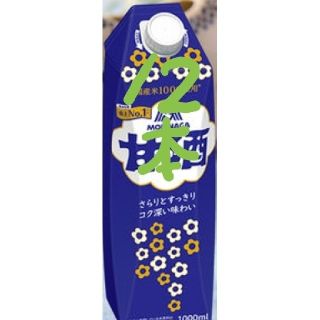 モリナガニュウギョウ(森永乳業)の12本森永甘酒チルド1000mL(ソフトドリンク)