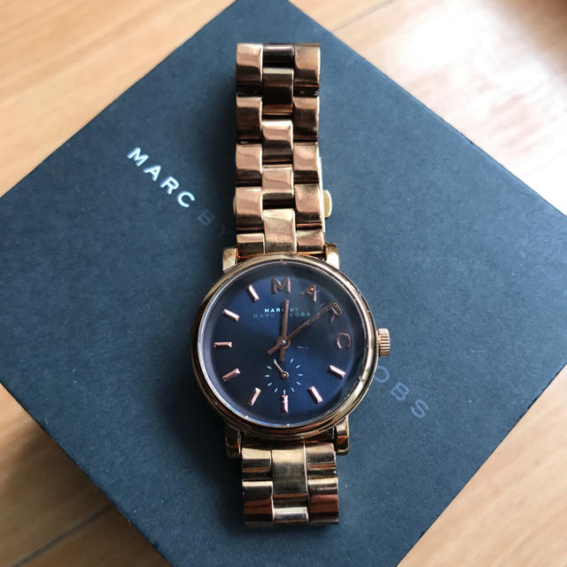 MARC BY MARC JACOBS - MARC BY MARC JACOBS 腕時計 ネイビー MARC BY MARC JACOBS - MARC BY MARC JACOBS 腕時計 ネイビー