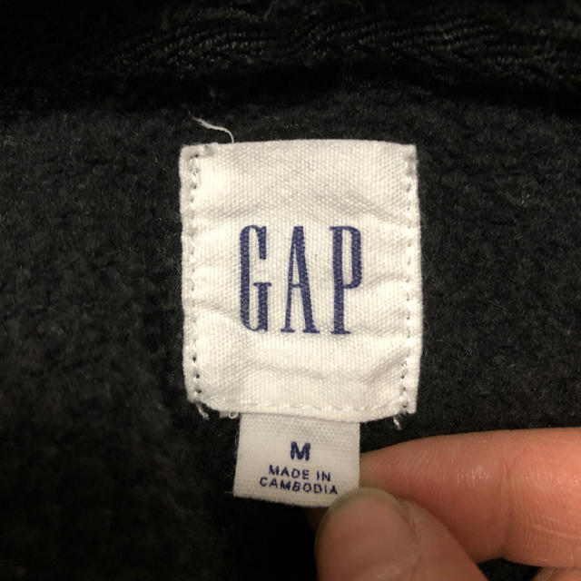 GAP(ギャップ)のGAP 黒 パーカー レディースのトップス(パーカー)の商品写真