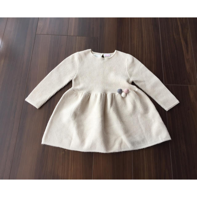 ZARA KIDS(ザラキッズ)のZARA ザラベビー ニットワンピース キッズ/ベビー/マタニティのキッズ服女の子用(90cm~)(ワンピース)の商品写真