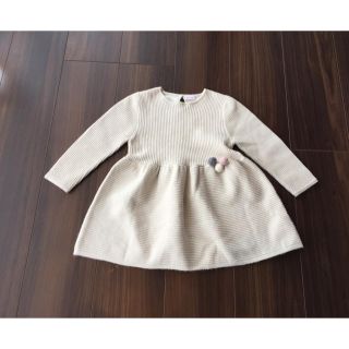 ザラキッズ(ZARA KIDS)のZARA ザラベビー ニットワンピース(ワンピース)