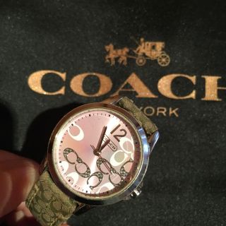 コーチ(COACH)のCOACH シグネチャー　腕時計(腕時計)