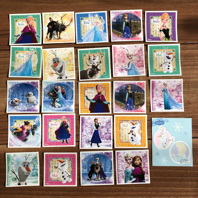 アナと雪の女王(アナトユキノジョオウ)のアナと雪の女王　シール56枚 エンタメ/ホビーのおもちゃ/ぬいぐるみ(キャラクターグッズ)の商品写真