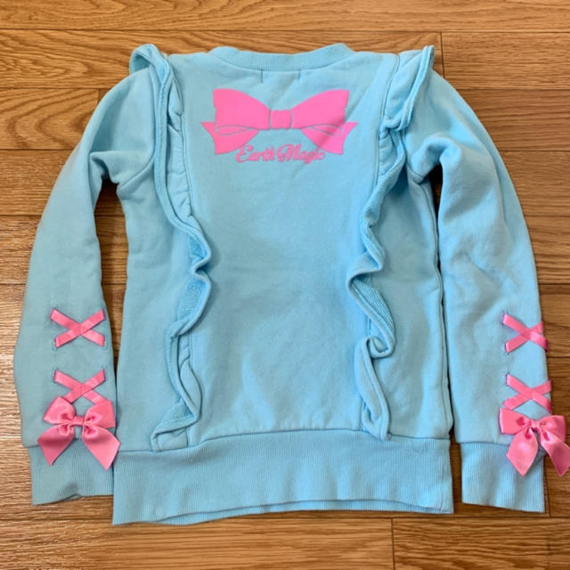 EARTHMAGIC(アースマジック)のトレーナー140 キッズ/ベビー/マタニティのキッズ服女の子用(90cm~)(その他)の商品写真