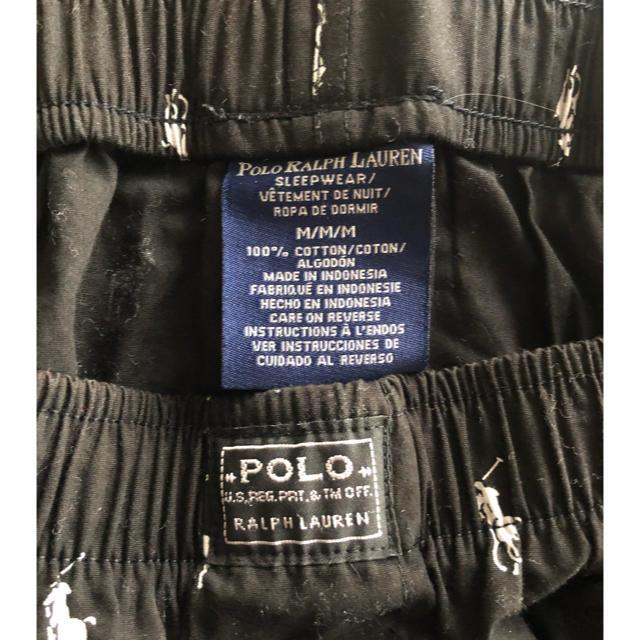 POLO RALPH LAUREN(ポロラルフローレン)のPOLO RALPH LAUREN ポロプレイヤープリント パジャマ パンツ  メンズのパンツ(スラックス)の商品写真