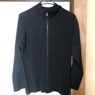 イッセイミヤケ(ISSEY MIYAKE)のHOMME PLISSE ISSEY MIYAKE ハイネックトップス(ブルゾン)