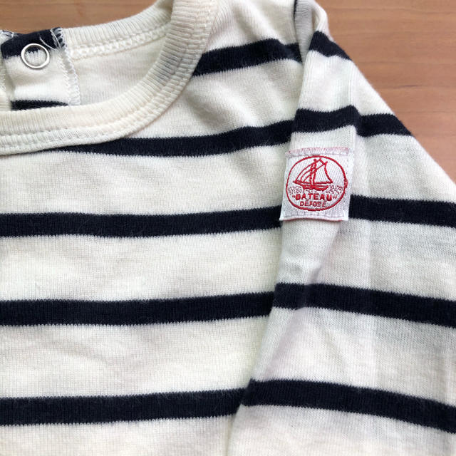 PETIT BATEAU(プチバトー)のプチバトー ロンパース キッズ/ベビー/マタニティのベビー服(~85cm)(ロンパース)の商品写真